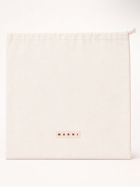 Marni Drawstring Dust Bag Logo Storage Bag
